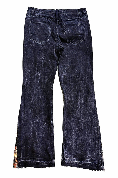 "Hunter" Camo Flared Jeans